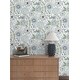 preview thumbnail 2 of 5, York Wallcoverings Artistic Bouquet Alpine and Leaf Wallpaper