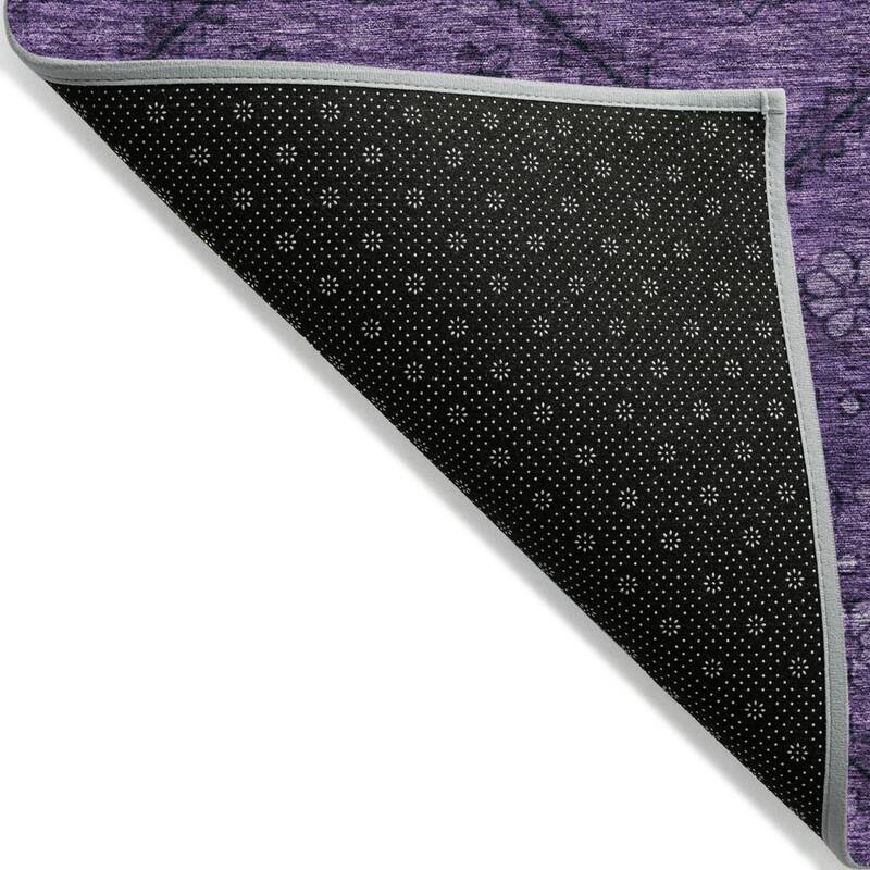 HomeRoots Floral Transitional Rectangle Outdoor Rug