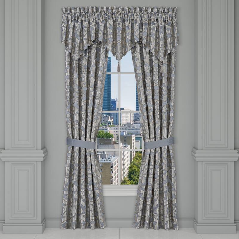 Barocco Window Panel Pair - 95 Inches