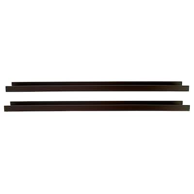 kieragrace KG Edge Frame Ledge, Set of 2 - Brown - 44"