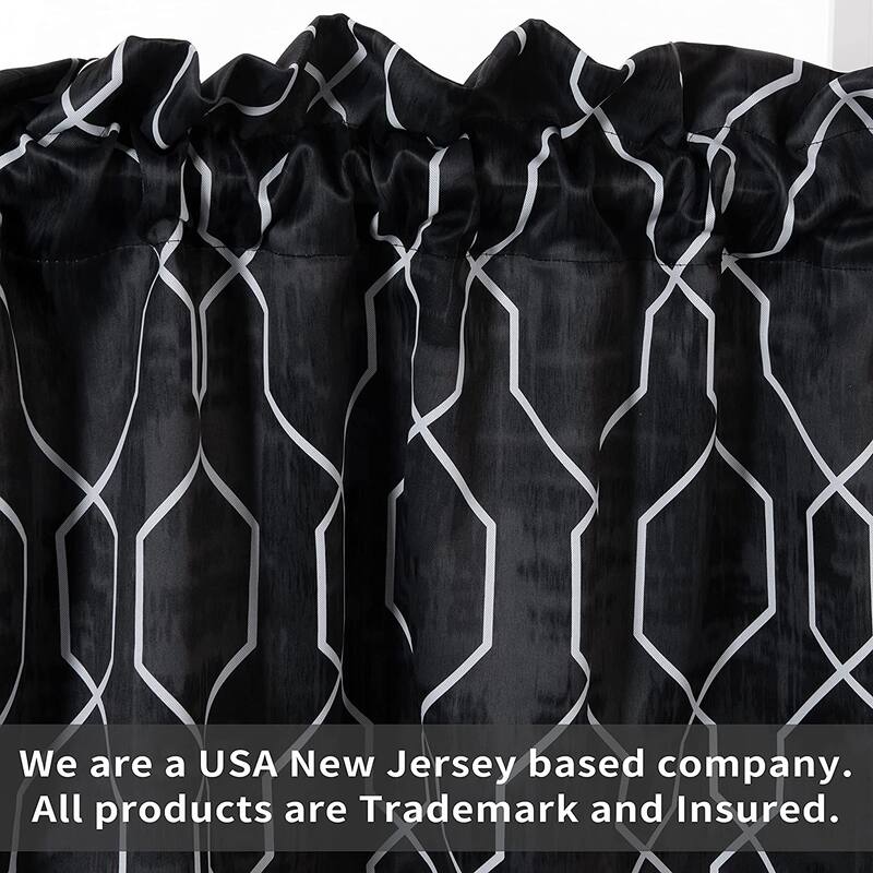 DriftAway Abigail Trellis Window Curtain Valance