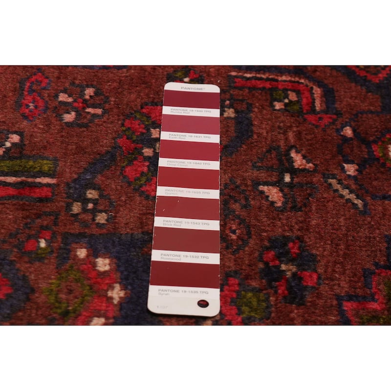 ECARPETGALLERY Hand-knotted Anadol Red Wool Rug - 4'7 x 8'1