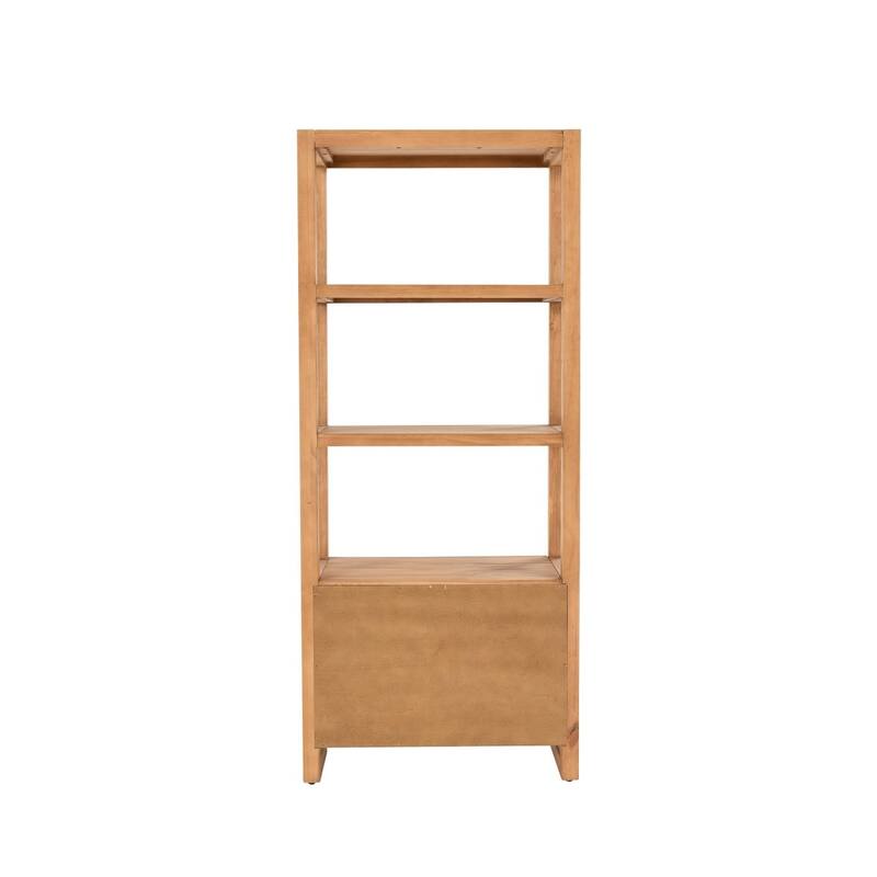 Fenmore 2 Drawers Bookcase by Kosas Home