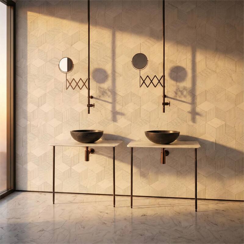 Roomfitters Marble Bathroom Vessel Sink, Natural Stone Countertop Wash Basin, Round Matte Vanity Bowl, Above Counter, Dark Grey