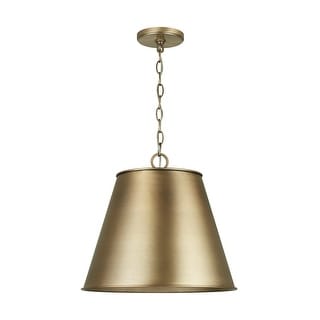 Welker 1-light Aged Brass Hanging Pendant