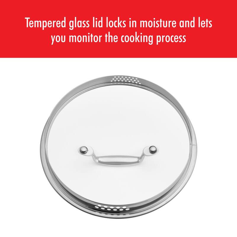 ZWILLING Clad CFX 8-qt Stainless Steel Ceramic Nonstick Stock Pot