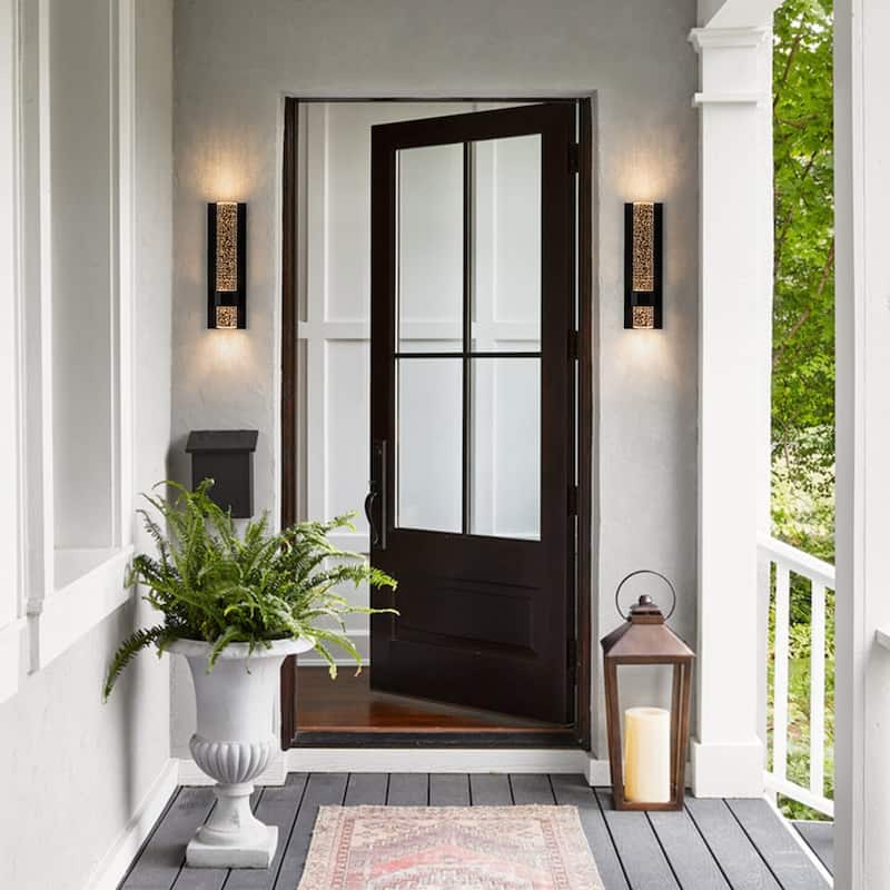 Contemporary Bubble Crystal Linear Tube Dimmable LED Vanity Wall Light