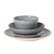 preview thumbnail 34 of 59, Gibson Home Stonebury 16 Piece Plates and Bowls - Handpainted Stoneware Dinnerware Set - Service for 4
