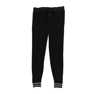 P.J. Salvage Womens 2-Tone Thermal Pajama Jogger Pants