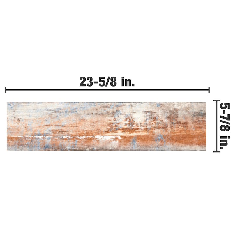 Merola Tile Valor 5-7/8" x 23-5/8" Porcelain Floor and Wall Tile