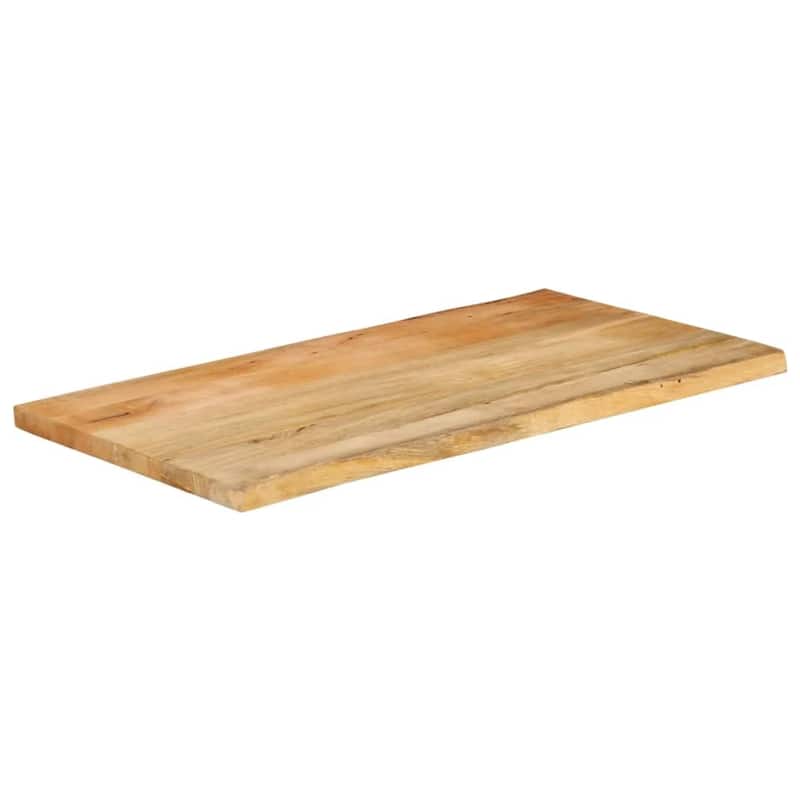 vidaXL Table Top Replacement Board Tabletop Accessory Solid Wood Live Edge