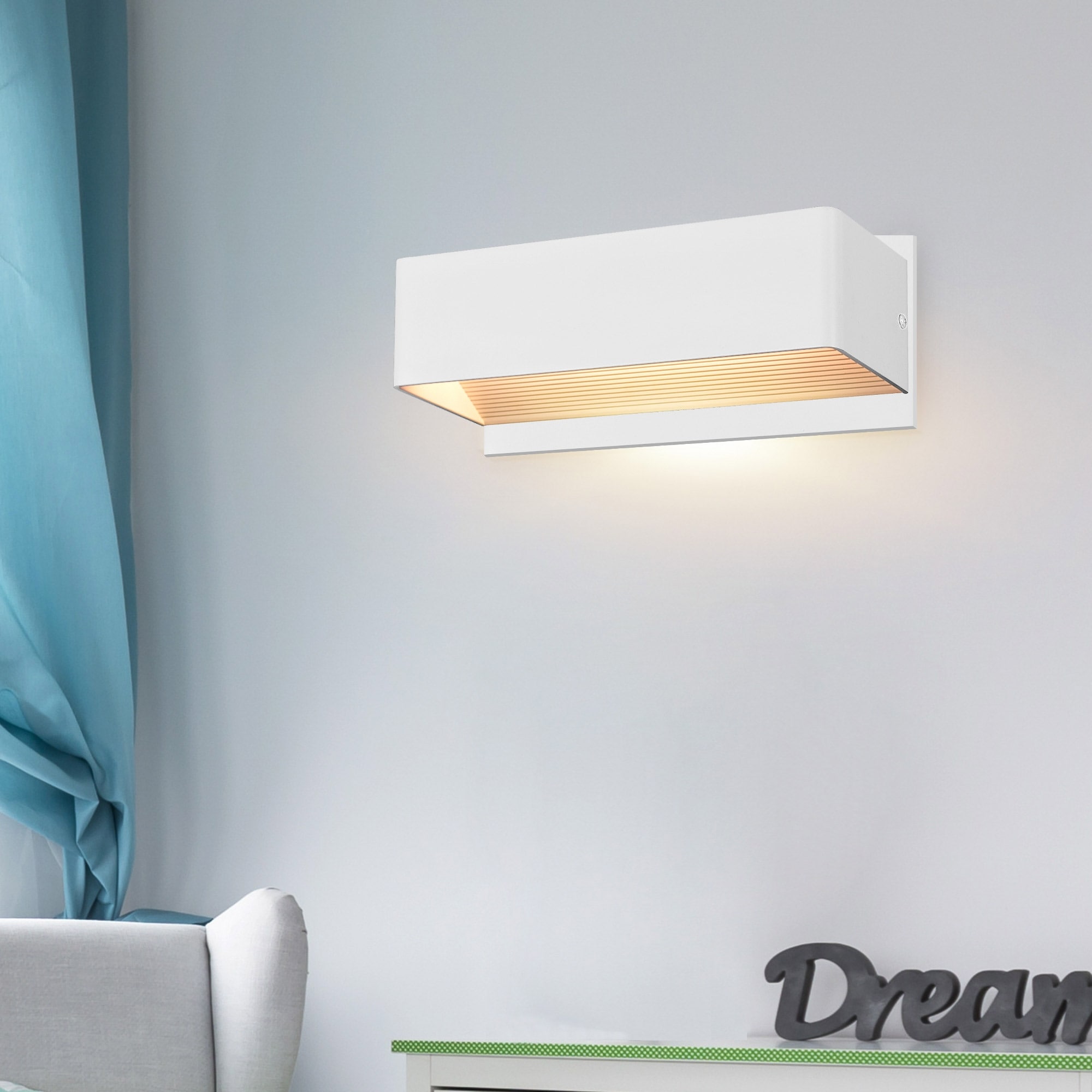 CWI Lighting Lilliana Integrated LED 12in White Wall Sconce