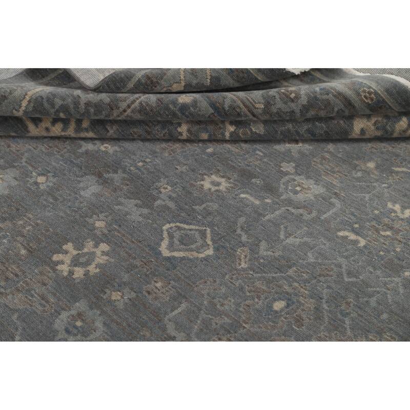 Geometric Traditional Turkish Ziegler Area Rug Wool Carpet - 6'7" x 9'9"