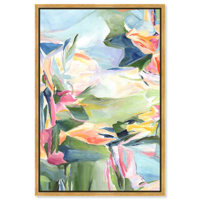 Sunkissed Garden Canvas by Art Remedy - Gold - 30" x 45"