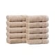 preview thumbnail 89 of 126, Superior Heritage Egyptian Cotton Absorbent Face Towel Set of 10