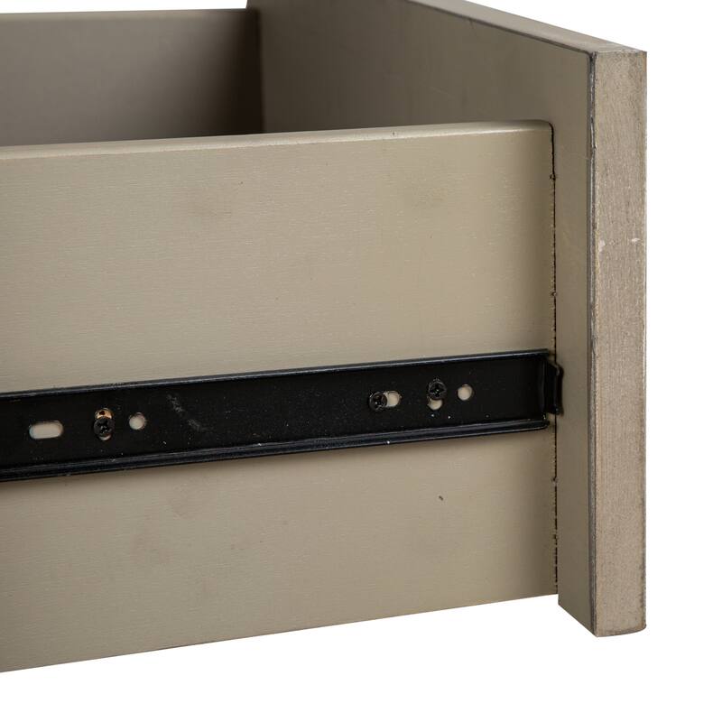 Magnussen Home Conrad Stone Harbor Grey Rectangular Sofa Table - 54''W x 17''D x 28''H