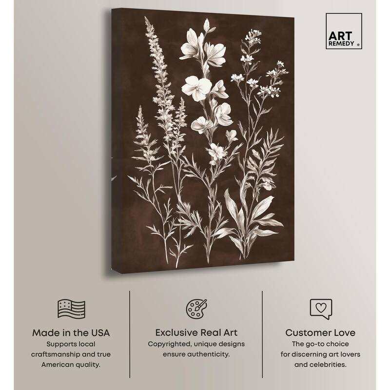 Timeworn Tendrils II Canvas by Art Remedy, Gallery Wrapped