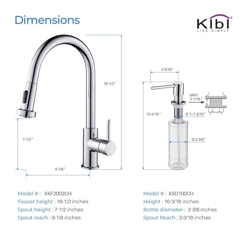 Lead Free Solid Brass Single Level Pull Down Kitchen Faucet with Sprayer