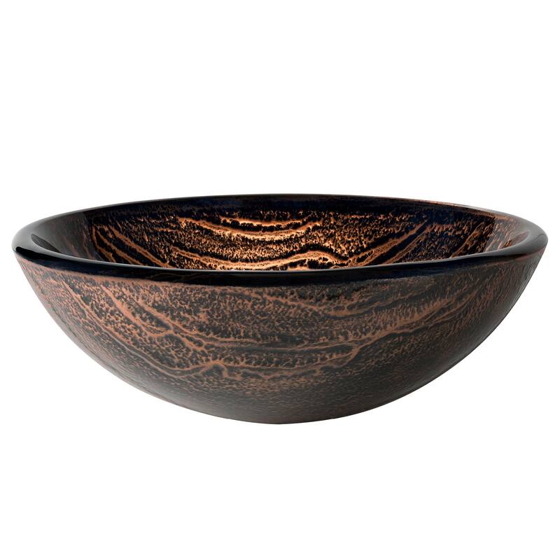 Kraus 17" Gaia Glass Vessel Bathroom Sink Only