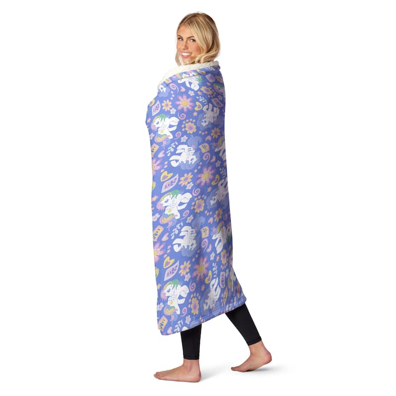 Hasbro My Little Pony Silk Touch Sherpa Throw Blanket