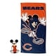preview thumbnail 77 of 81, Disney NFL Mickey Splash Hugger Beach Towel Set