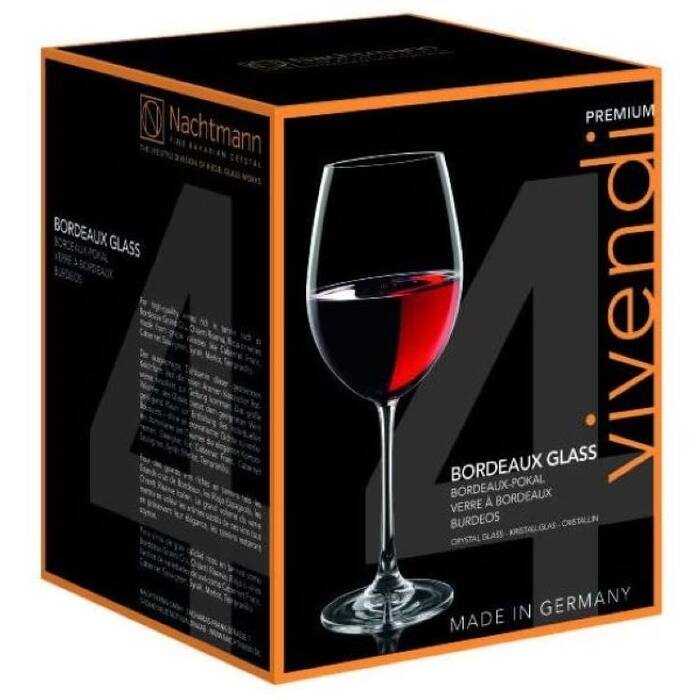 Nachtmann Set of 4 Vivendi Bordeaux Wine Glass - 25 oz