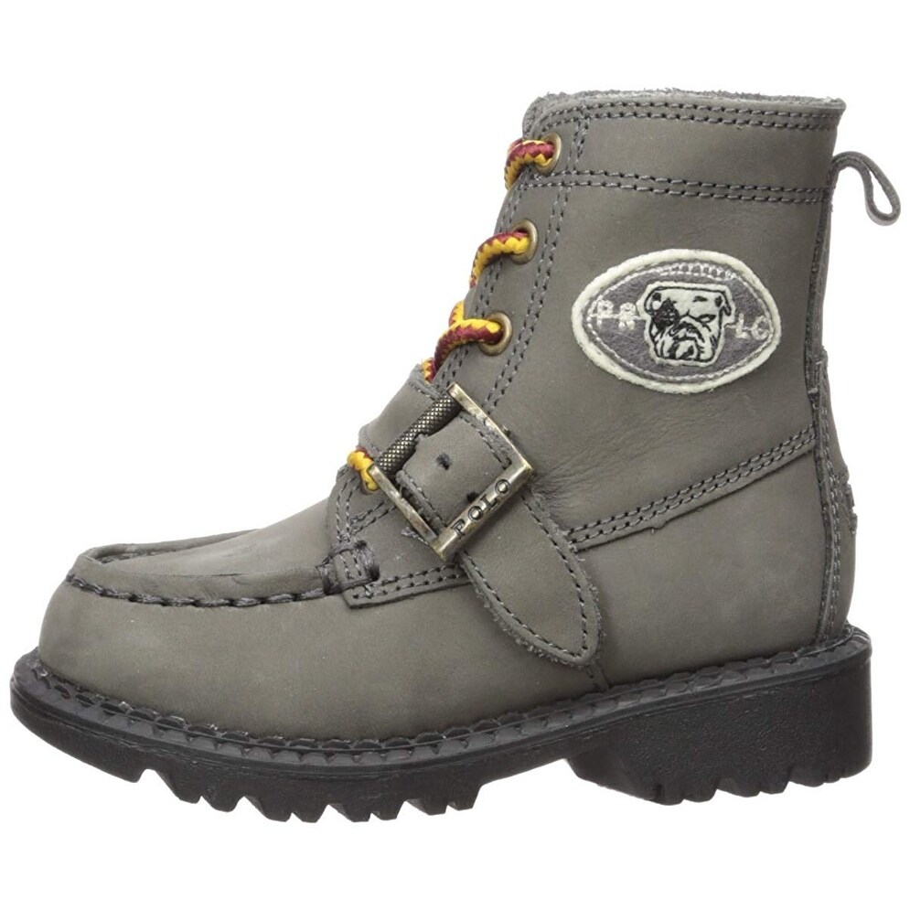 grey polo boots