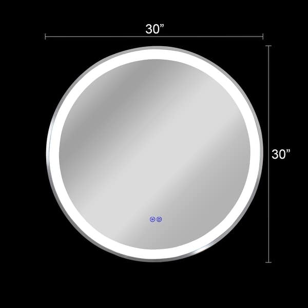 Frameless Embedded LED Mirror - Silver - Bed Bath & Beyond - 32435050