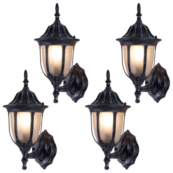 Costway Outdoor Garages Front Porch Light Exterior Wall Light Fixtures 15 H X 6.5 W Bed Bath Beyond 21271372