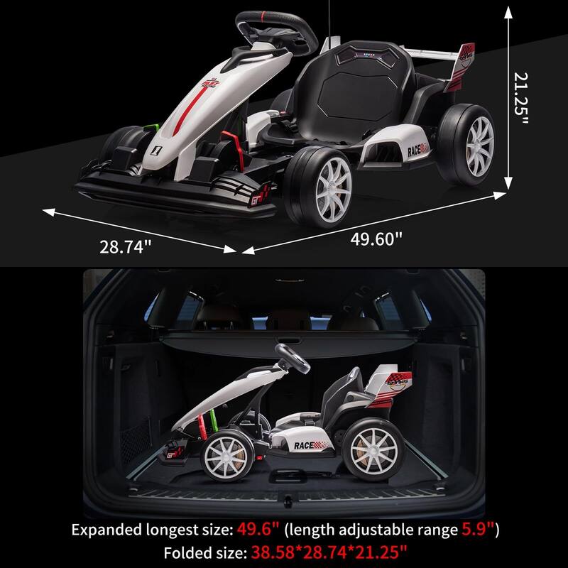 24V Electric Drift Kart for Kids