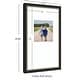preview thumbnail 31 of 38, Kate and Laurel Belmont Black Photo Frame