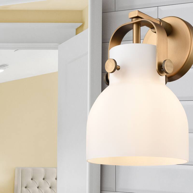 Innovations Lighting 423-1W-5-7 Pilaster II Bell Sconce Pilaster II