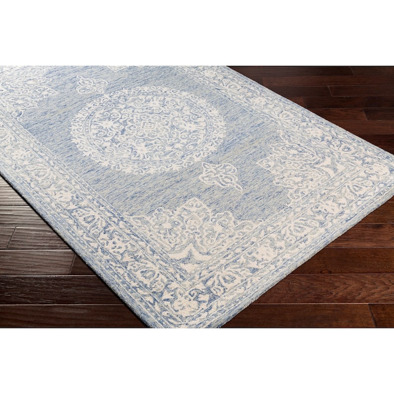 Mandira Handmade Medallion Wool Area Rug