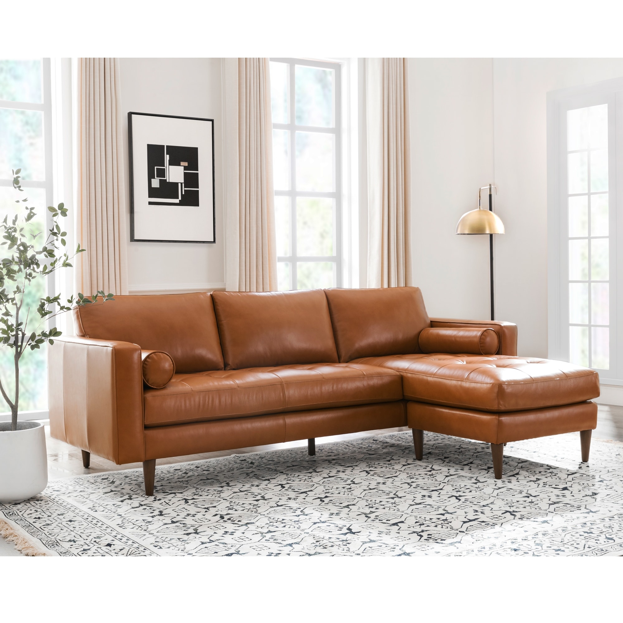 Carrington reclining outlet sectional sofa