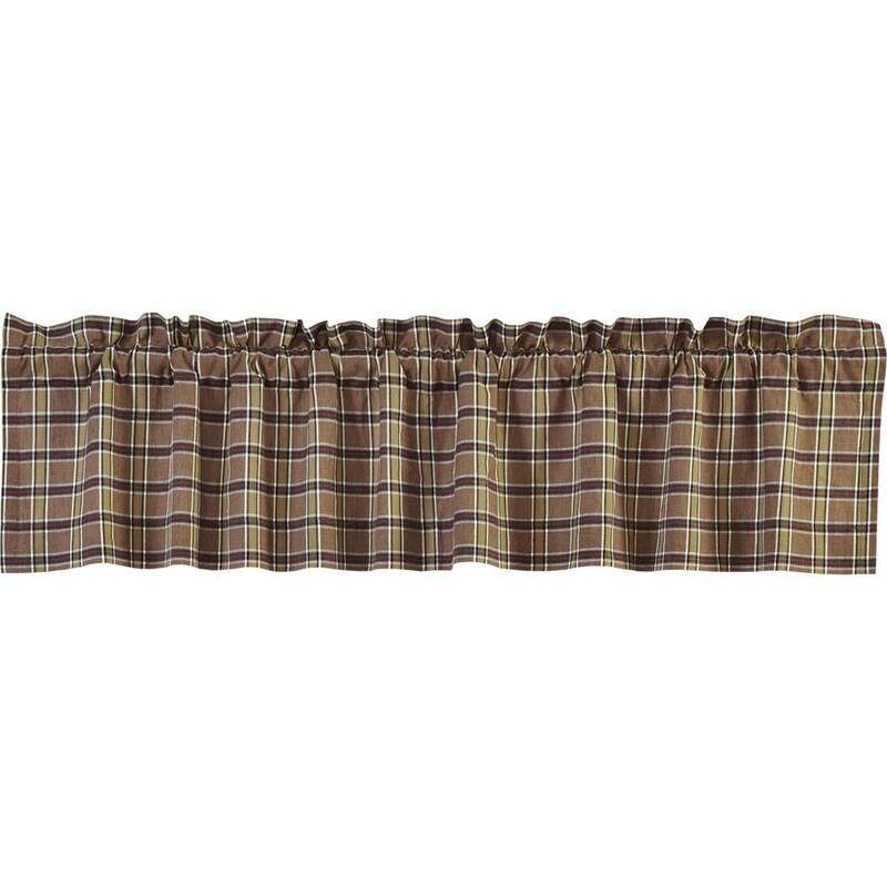 Wyatt Plaid Valance