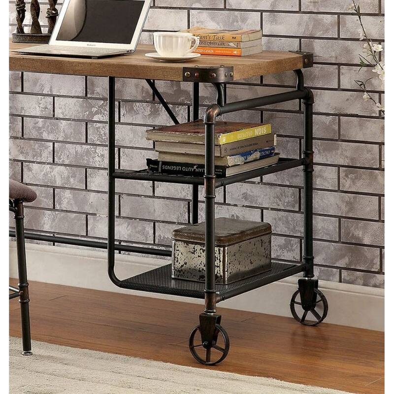 Adiustable Standing Desk, Overbed bedside desk with Flip Desktop and 4 Wheels, Height & Angle Adjustable Rolling Laptop table