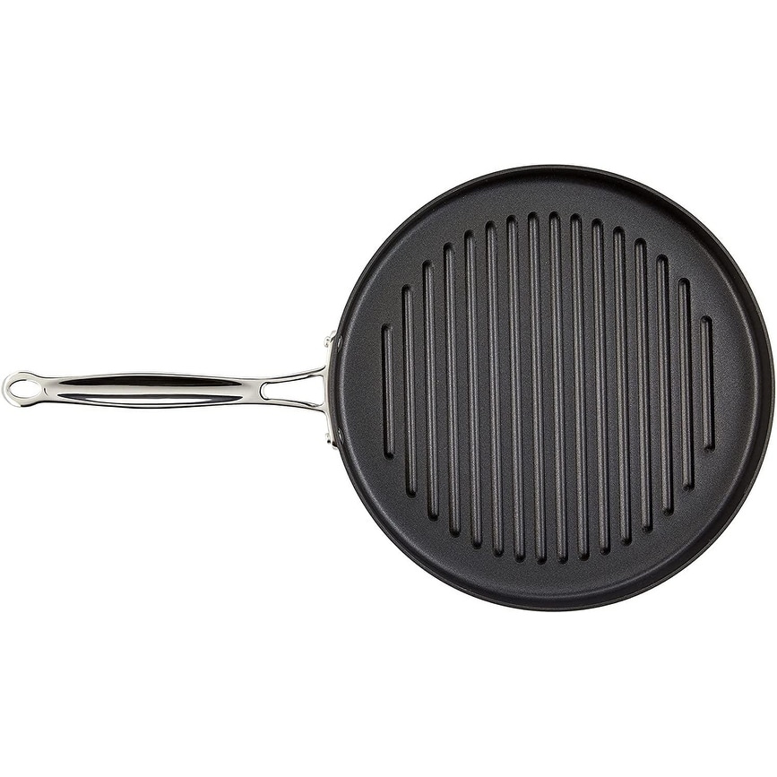 Cuisinart 630-30 Chef's Classic Nonstick Hard-Anodized 12-Inch Round Grill  Pan,Black - Bed Bath & Beyond - 38953412