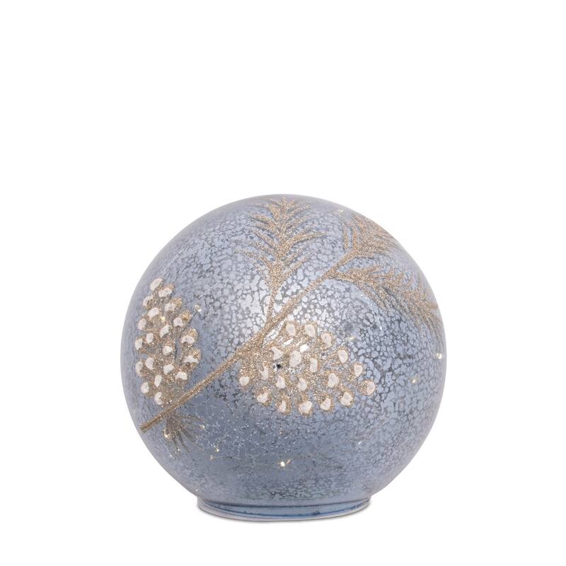 LED Pinecone Globe (Set of 2) - N/A