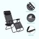 preview thumbnail 10 of 34, Bonosuki Patio Zero Gravity Chair Foldable Recliner Lounge Chair