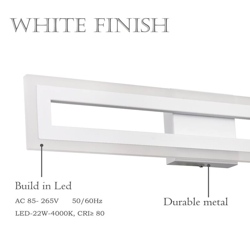 Manarola Modern LED Bathroom Vanity Light Brass Wall Sconce , Vanity Light