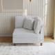 Option Sea Salt Grey-Corner Sofa-Right Facing