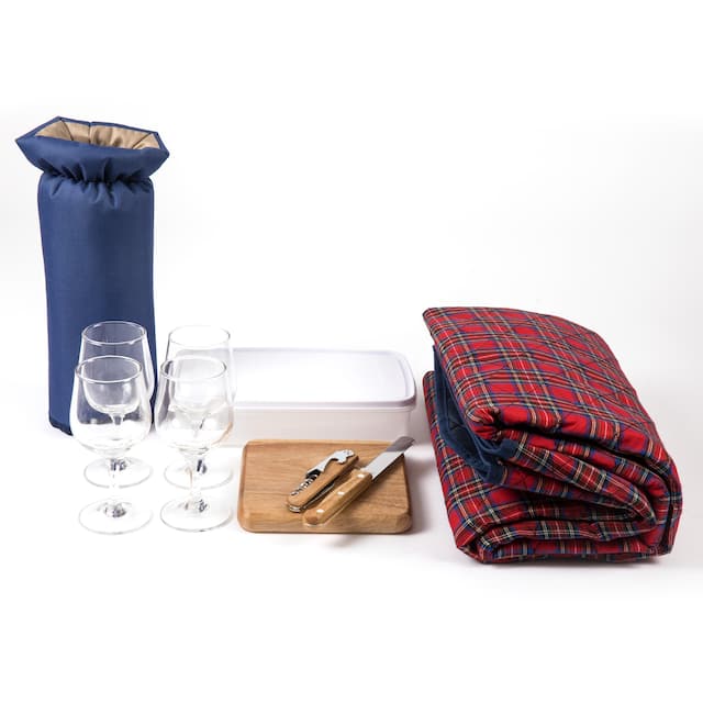 Highlander Picnic Basket Set (Service for 4)