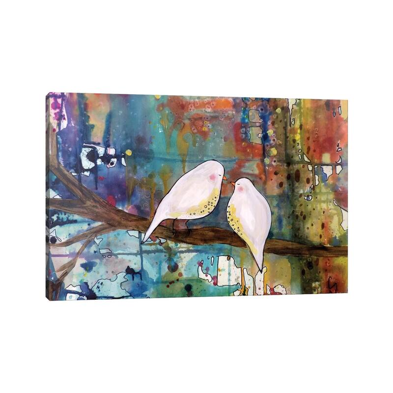 iCanvas "When We Are Together" by Sylvie Demers Canvas Print