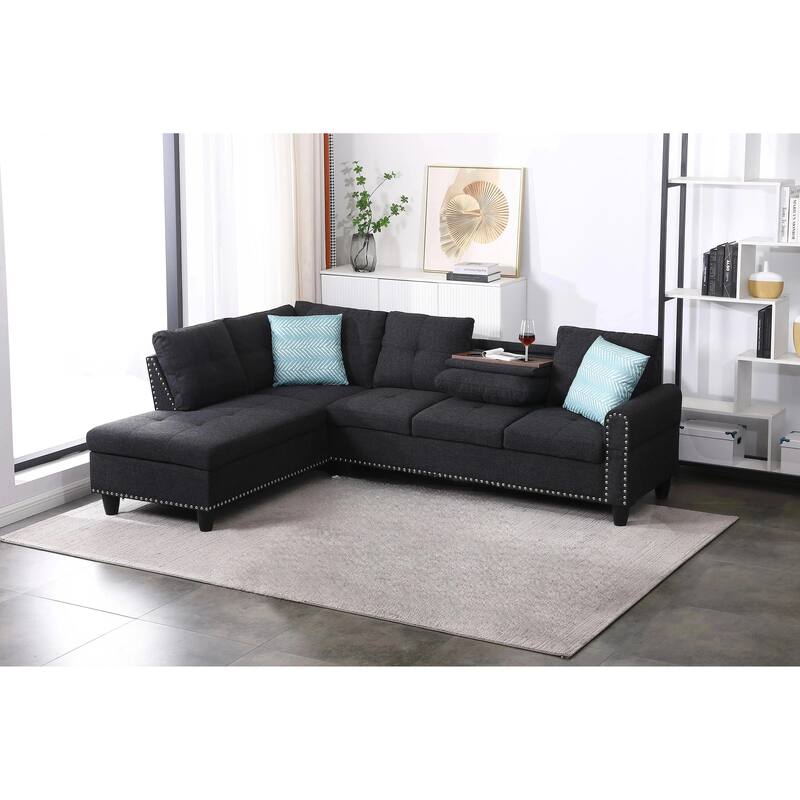 2 - Piece Alger 98" Wide Left Hand Facing Sofa & Chaise