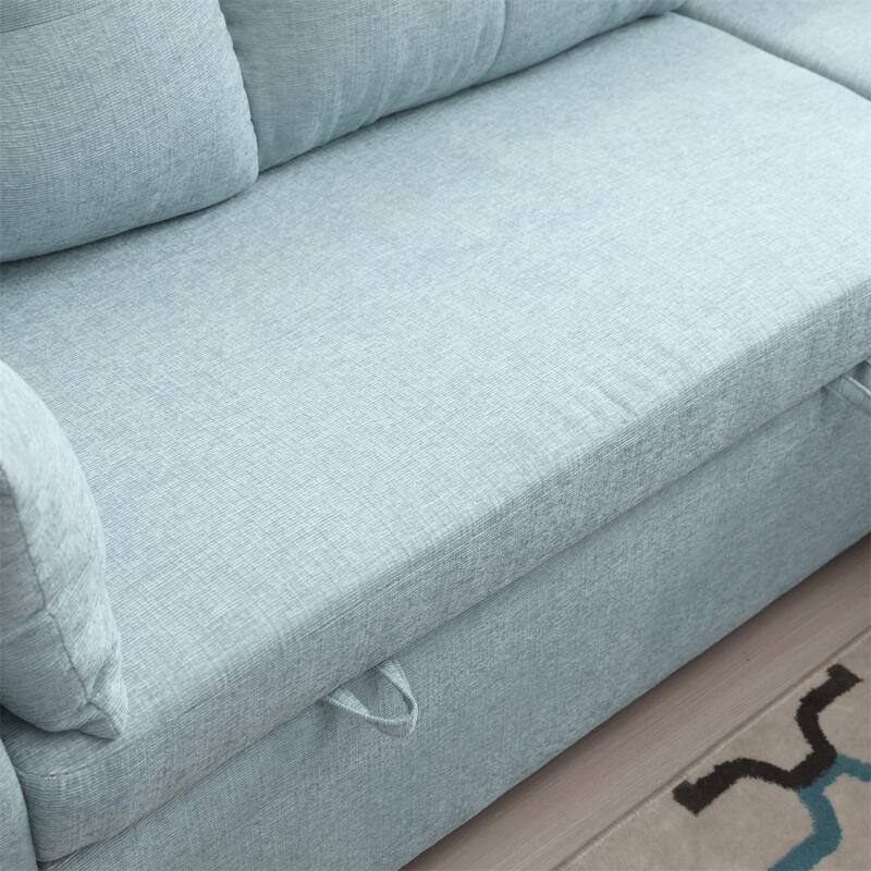Modular Sectional Sofa L Shaped Modular Couch with Reversible Chaise