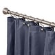 preview thumbnail 19 of 43, Utopia Alley Adjustable 72-Inch Shower Curtain Tension Rod - Rust-Proof Aluminum with Rubber End Cap, No Drill Installation