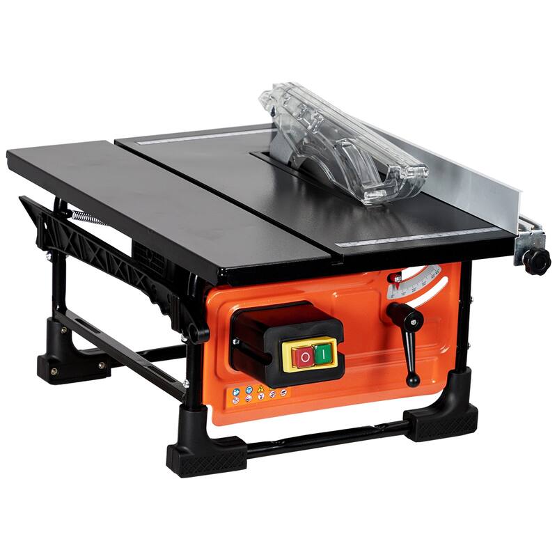 Table Saw for Jobsite 8-inch,Portable Table Saw Kit, with Sliding Miter Gauge