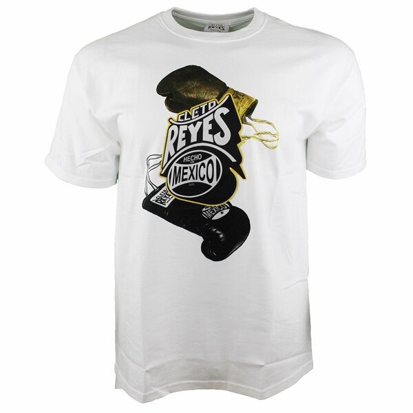 Cleto Reyes Printed Boxing Gloves T-Shirt White
