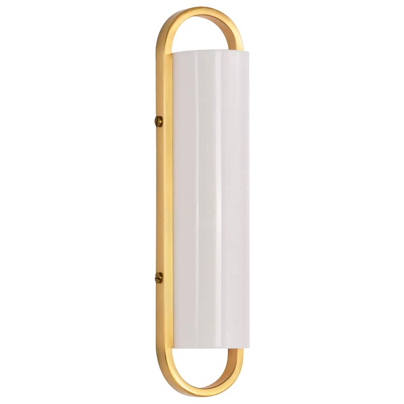 Velano 16 Inch LED Vanity Brushed Brass Finish - Brushed Brass