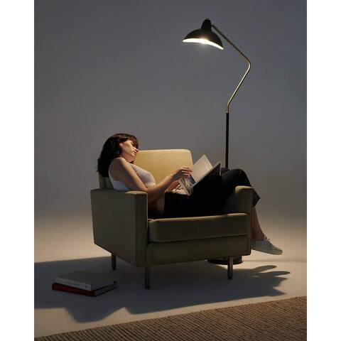 Brightech Swoop LED Floor Lamp - Black